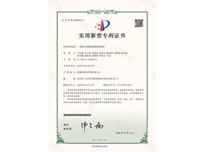 10530038一種超聲波建筑裂縫檢測(cè)裝置20200519實(shí)用新型專利證書